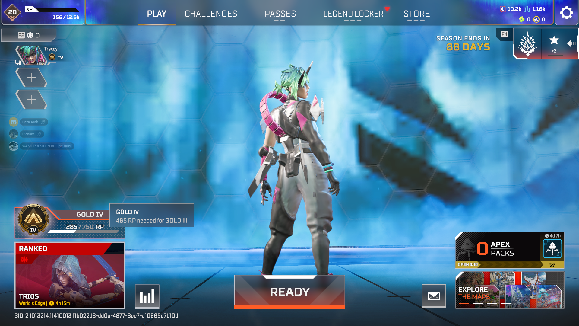 Account Ready Rank
