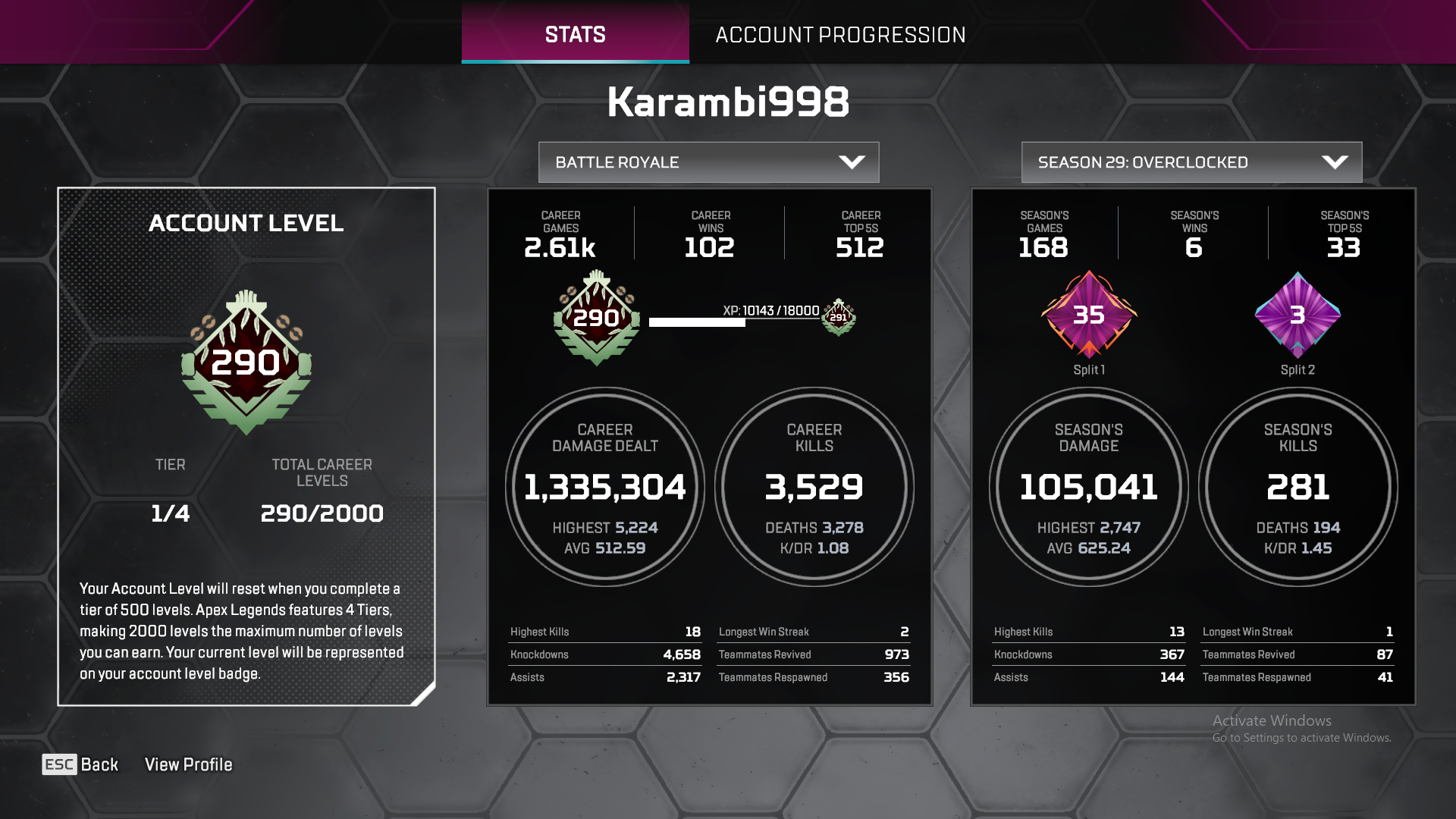 Heirloom Karambit 3/5 + Heirloom Wraith
